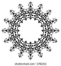 Ornamental design, digital artwork