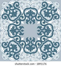 Ornamental design, digital artwork, background