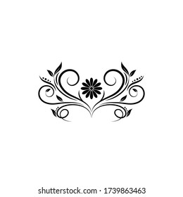 Ornamental Design Element Vector Design Template