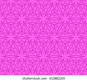 Ornamental design. Modern seamless geometry pattern. Vector illustration. Design for greeting card, fabric print, cover or page for scrapbooking, gift wrap.