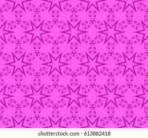 Ornamental design. Modern seamless geometry pattern. Vector illustration. Design for greeting card, fabric print, cover or page for scrapbooking, gift wrap.