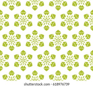 Ornamental design. Modern seamless geometry pattern. Vector illustration. For interior design, printing, web and textile design