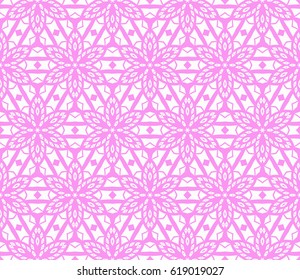 Ornamental design. Modern seamless geometry pattern. Vector illustration. For interior design, printing, web and textile design