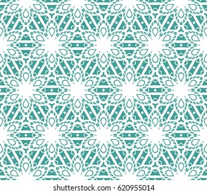 Ornamental design. Modern seamless geometry pattern. Vector illustration. For interior design, printing, web and textile design