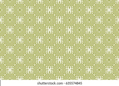 Ornamental design. Modern seamless geometry pattern. Vector illustration. For interior design, printing, web and textile design, wrapping