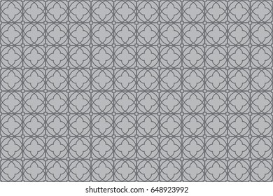 Ornamental design. Modern seamless geometry pattern. Vector illustration. For interior design, printing, web and textile design