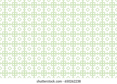 Ornamental design. Modern seamless geometry pattern. Vector illustration. For interior design, printing, web and textile design