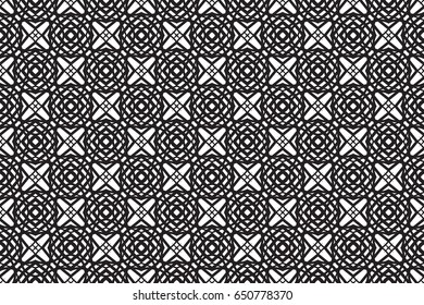 Ornamental design. Modern seamless geometry pattern. Vector illustration. For interior, printing, web and textile , wrapping