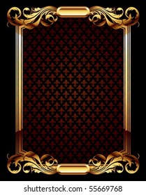 ornamental detailed frame