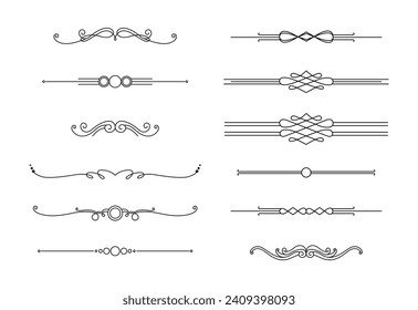 Ornamental divider pack set collection