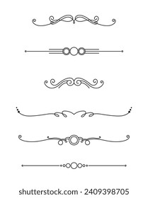 Ornamental divider set pack collection	