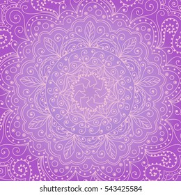 Ornamental doodle background.