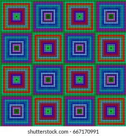 Ornamental dotted background. Vector colorful illustration.
