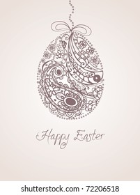 Ornamental easter egg
