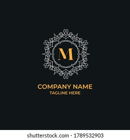 Vorlage für das Zierlogo und das elegante Logo