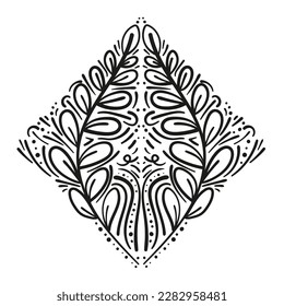 Ornamental element for graphic design. Elegant vector illustration.