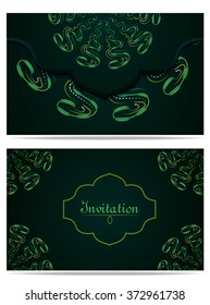 Ornamental envelope Vector Illustration