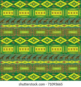 ornamental ethnic african texture vector