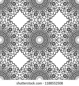 Ornamental ethnic seamless pattern. For fashion design, shawl, textile, bandanna, print, invitation card. Vector illustration