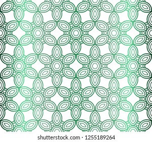 Ornamental Ethnic Seamless Pattern. For Fashion Design, Shawl, Textile, Bandanna, Print, Invitation Card. Vector Illustration