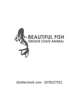 Ornamental Fish Vector Logo Design