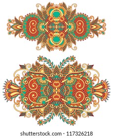 ornamental floral adornment for your design