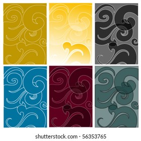 ornamental floral background