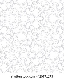 Ornamental floral background. Seamless pattern for your design wallpapers, pattern fills, web page backgrounds, surface textures.
