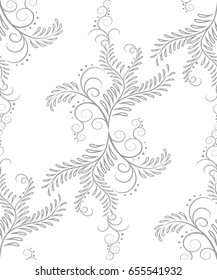 Ornamental floral background. Seamless pattern for your design wallpapers, pattern fills, web page backgrounds, surface textures.