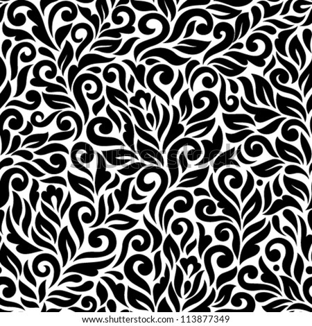 Ornamental floral background. Seamless pattern for your design wallpapers, pattern fills, web page backgrounds, surface textures.