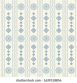 Ornamental floral blue geometric dots. Abstract background fabric. creative design home decoration. tribal ethnic design. fabric design with dots geometric