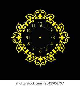 Ornamental Floral Design A classic black and white floral design element featuring elegant, curved leaves and intricate detailing. Perfect for use in decorative borders, logos