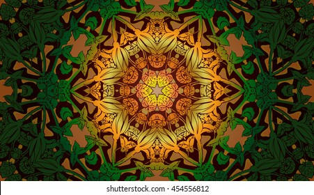 Ornamental floral lace pattern. Texture with flowers. Endless floral pattern. Grunge floral ornament. Leaf. Ornament. background, color, pattern, prints, patterns, design, style