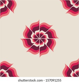 Ornamental floral pattern