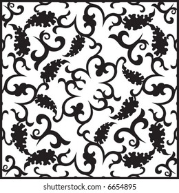 ornamental floral pattern