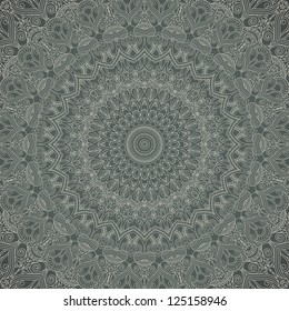 Ornamental floral pattern. Lace background