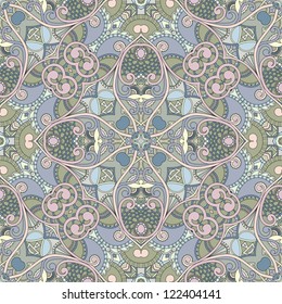 Ornamental floral pattern. Seamless background
