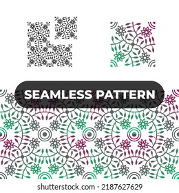 ornamental floral pattern, Seamless Batik, seamless, illustration of batik, batik, leaf and flower pattern, leaf pattern, flowers pattern