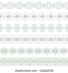 Ornamental floral seamless pattern