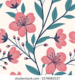 Ornamental Floral Symmetry Vector Design