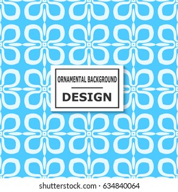 Ornamental flower colored background. Template for design