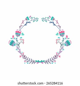 ornamental flower composition