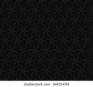 Ornamental flower design. Modern seamless geometry pattern. Vector illustration. For design greeting card, holiday invitation, printing, web and textile design.