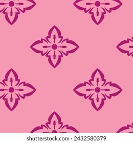 ornamental flower indian textile pattern seamless for wallpaper and fashion
