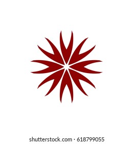 Ornamental Flower Logo Template Illustration Design. Vector EPS 10.