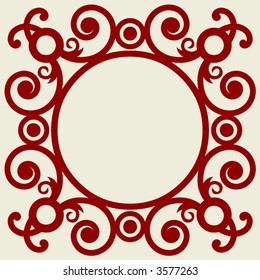 ornamental frame