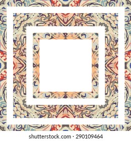 Ornamental frame designs