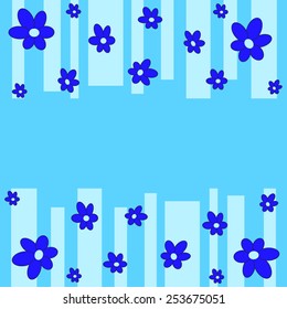 Ornamental frame, vector illustration