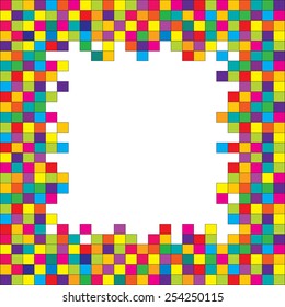 Ornamental frame, vector illustration