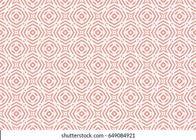Ornamental geometric design. Modern seamless geometry pattern. Vector illustration. For the interior, printing, web and textile